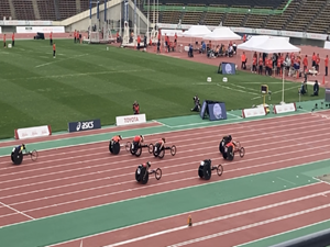 神戸2024世界パラ陸上の様子