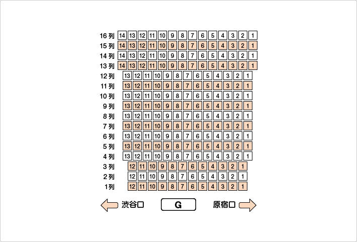 北1階Gブロック