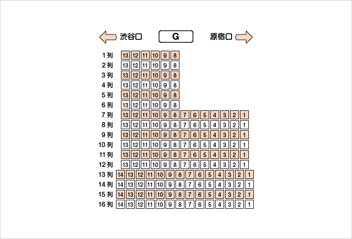 座席図詳細